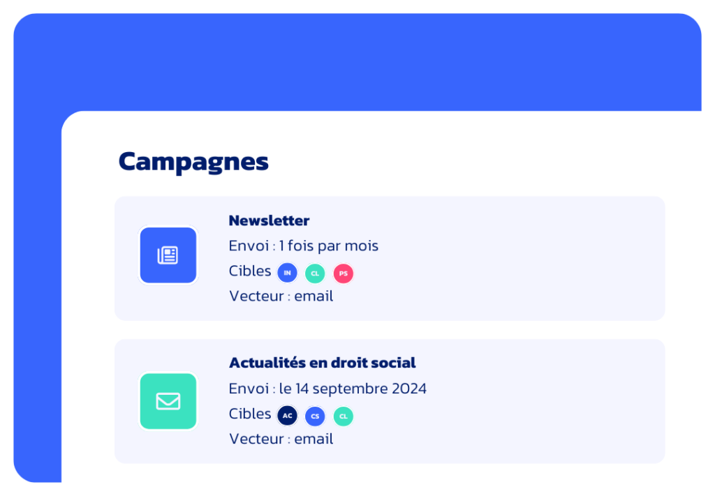 Exemples de campagnes marketing adaptées aux cabinets d'avocats